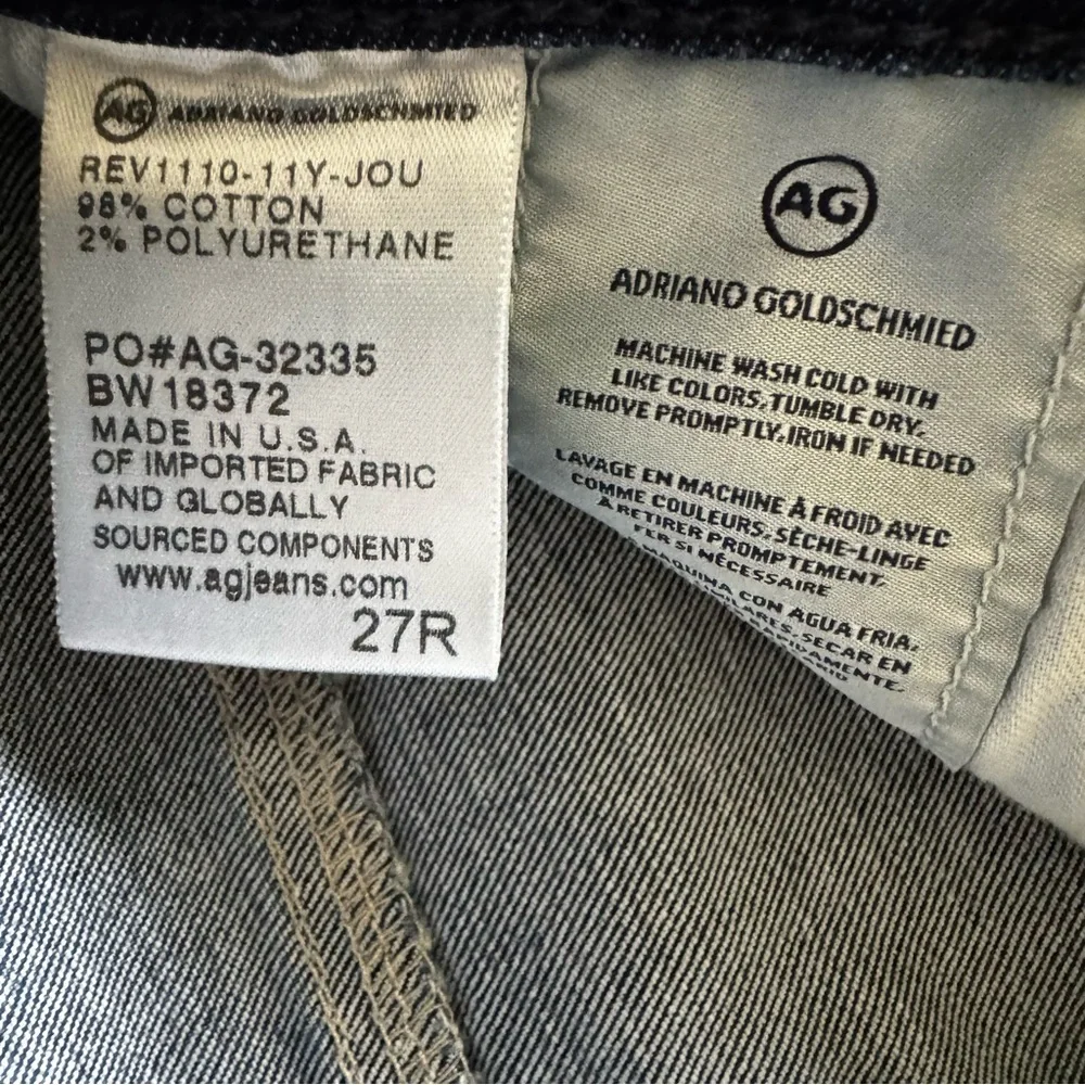 AG-ED The Stilt Jeans Sz 27R - Picture 10 of 10